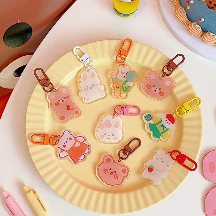 Móc Khóa Key Chain Airpods Nhựa Japanese Cute