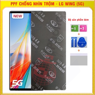 Dán dẻo PPF chống nhìn trộm cho LG Wing