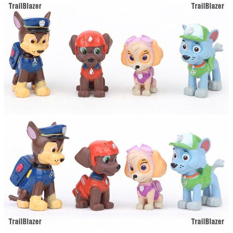 Set 12 mô hình đồ chơi nhân vật trong phim hoạt hình " nickelodeon Paw Patrol "