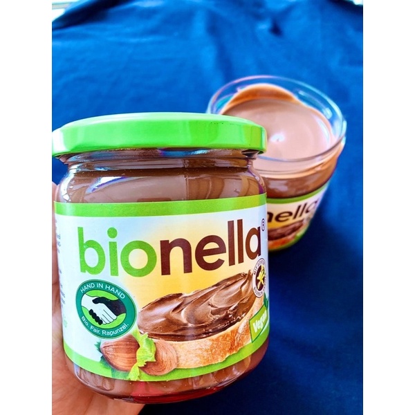 Kem bơ hạt phỉ hữu cơ thuần chay Bionella 400g