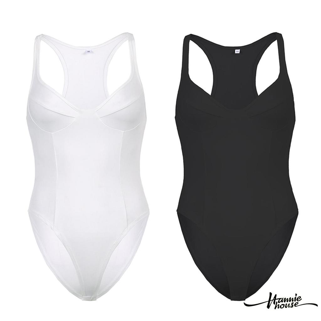 [Mã TOPMAY giảm đến 25k đơn 150k] Hannie-áo Liền Quần Lót Nữ Cổ Chữ V Sâu Nâng Ngực | BigBuy360 - bigbuy360.vn