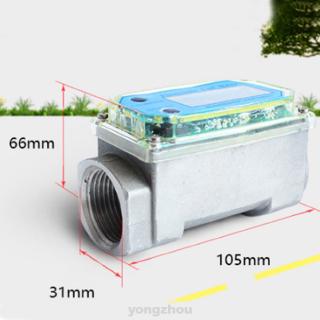 K24 Adjustable Aluminum Alloy Easy Operate Electronic Flow Meter