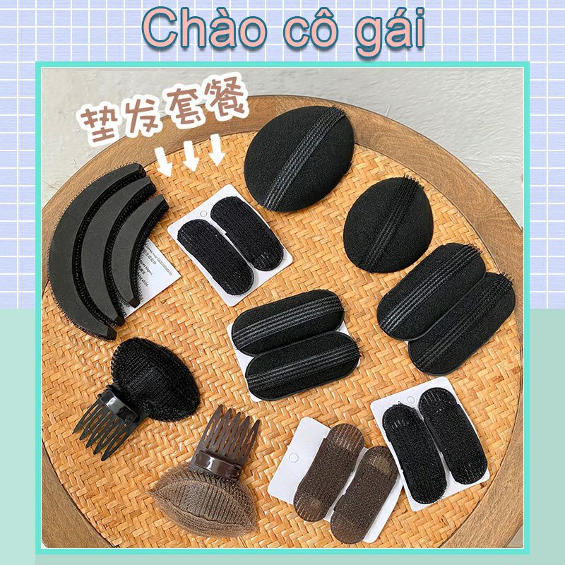 Kẹp đệm phồng mái giản đơn thời trang