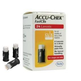 KIM LẤY MÁU ĐƯỜNG HUYẾT MÁY ACCU CHEK HỘP 4 TRỤ X6 KIM