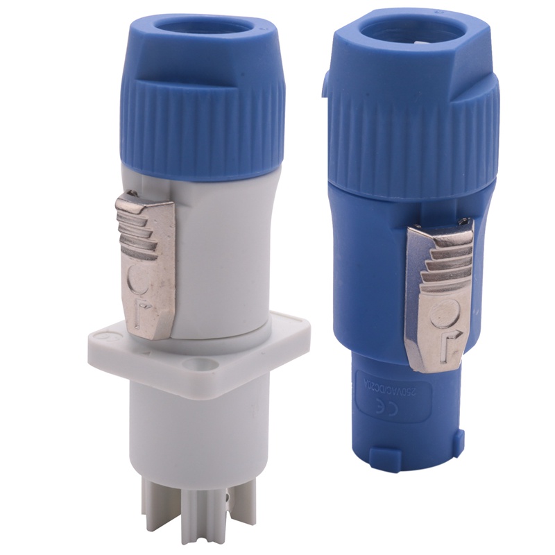 Phích Cắm Nguồn AC 3 Chấu NAC3FCA NAC3FCB AC 20A / 250V Dành Cho Đèn LED Sân Khấu