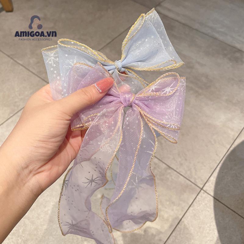 ✨✨Kẹp tóc thắt nơ thời trang hàn quốc