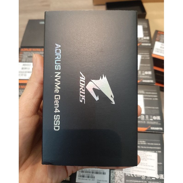 Ổ cứng SSD M2 NVMe Gigabyte Aorus Gen4 - 1TB / 2TB CÓ TẢN - Heatsink - bảo hành hãng 60 tháng | BigBuy360 - bigbuy360.vn