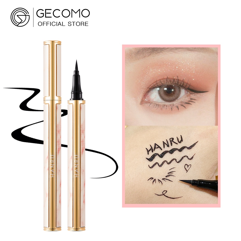Bút Kẻ Mắt GECOMO Ngòi Siêu Mảnh 0.01mm Chống Nước Lâu Trôi
