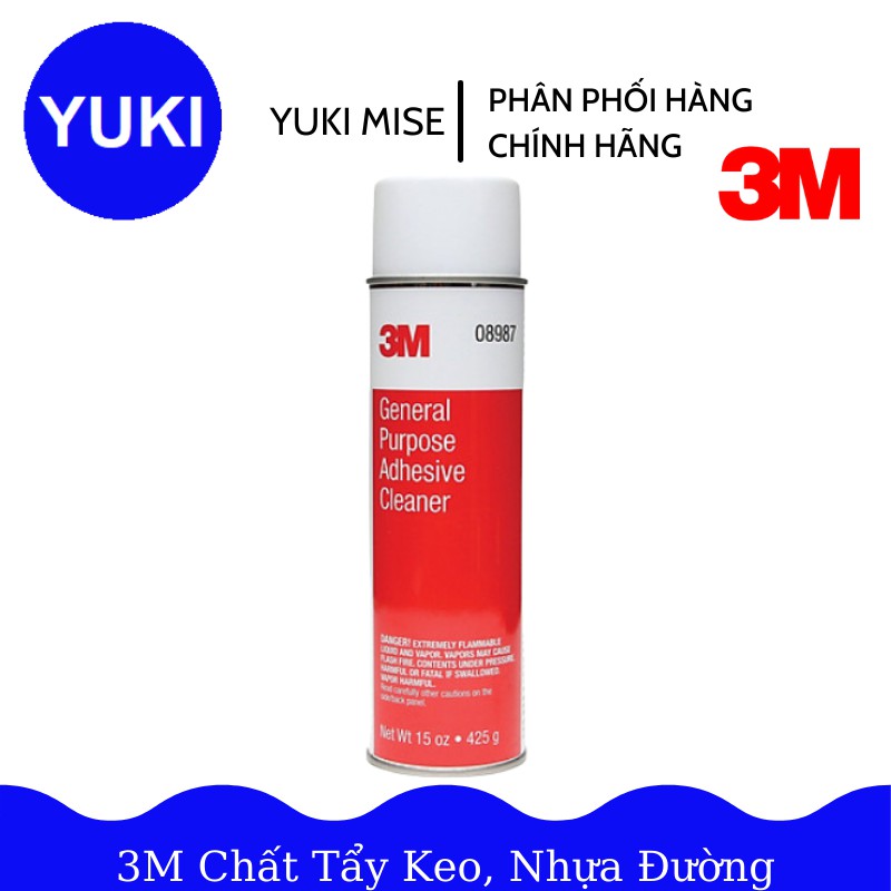 Dung Dịch Tẩy Keo - Nhựa Đường 3M 08987 425g | YUKI MISE