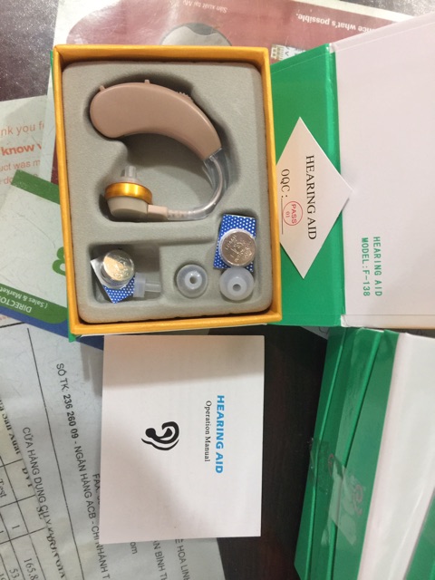 Máy trợ thính không dây - bảo hành 3 tháng