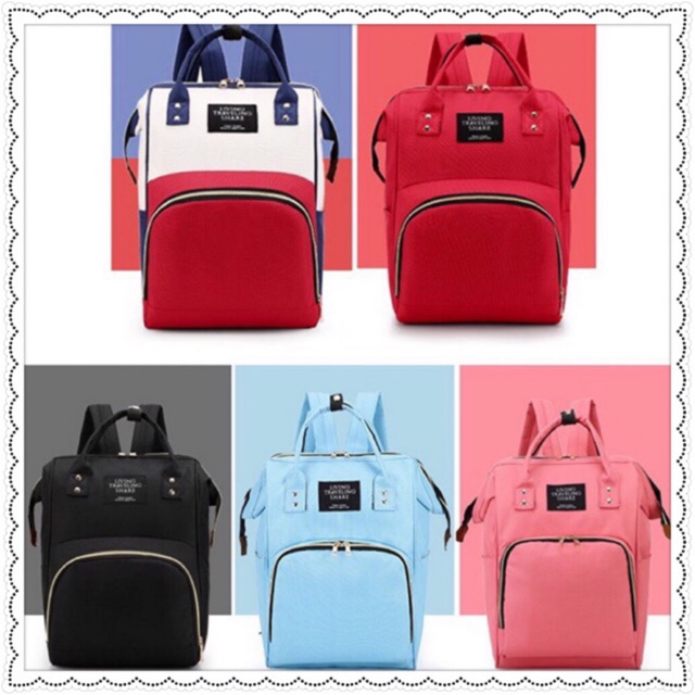 Balo bỉm sữa đa năng tiện ích cho mẹ và bé