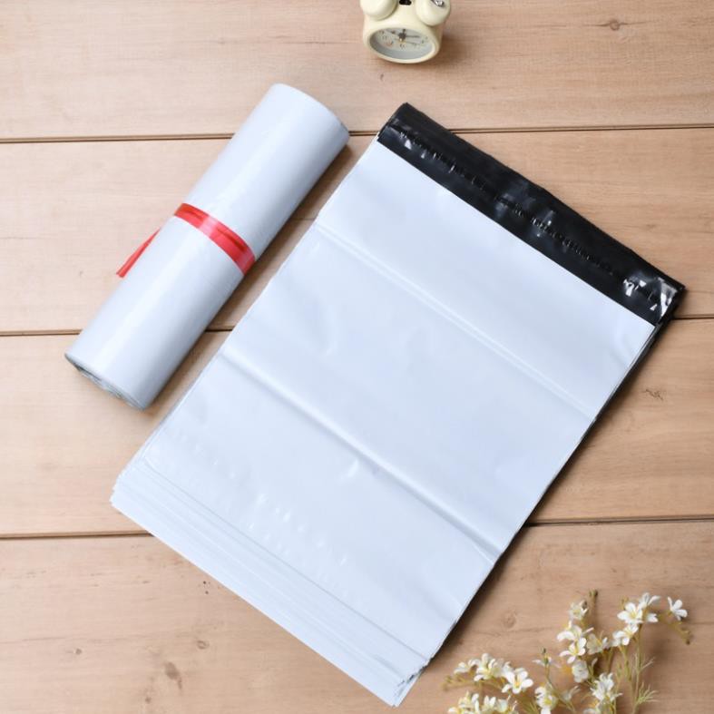 NHIỀU SIZE - 17*30 CM [TRỢ GIÁ RẺ NHẤT SHOPEE ]TRẮNG Loại 1  ,Túi Gói Hàng Túi Niêm Phong Sản Phẩm Giá Xưởng