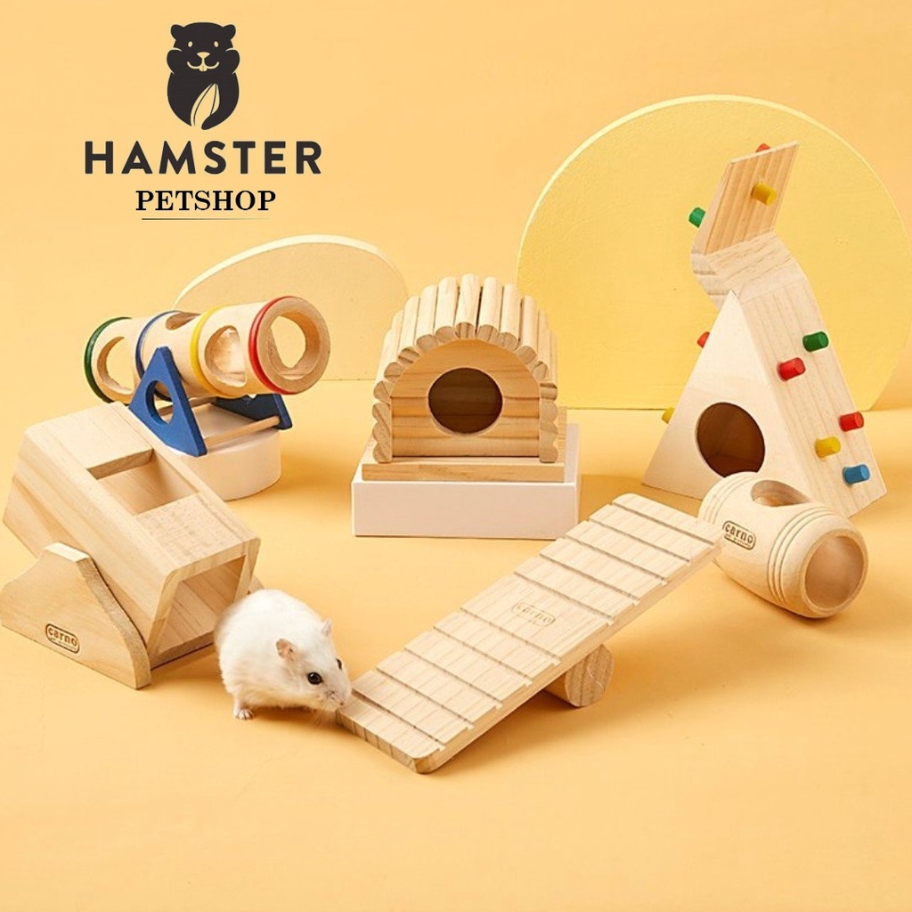 Nhà gỗ Vòm cho Hamster bear nhỏ , ww , robo , campel