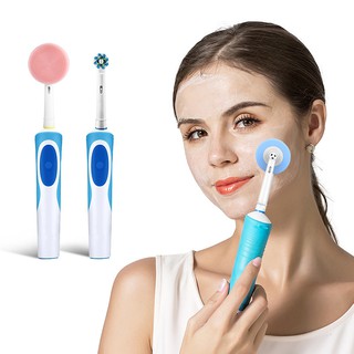 Đầu cọ rửa mặt bằng silicon dùng thay máy rửa mặt giúp làm sạch sâu, massage mặt hiệu quả, dùng thay đầu bàn chải điện