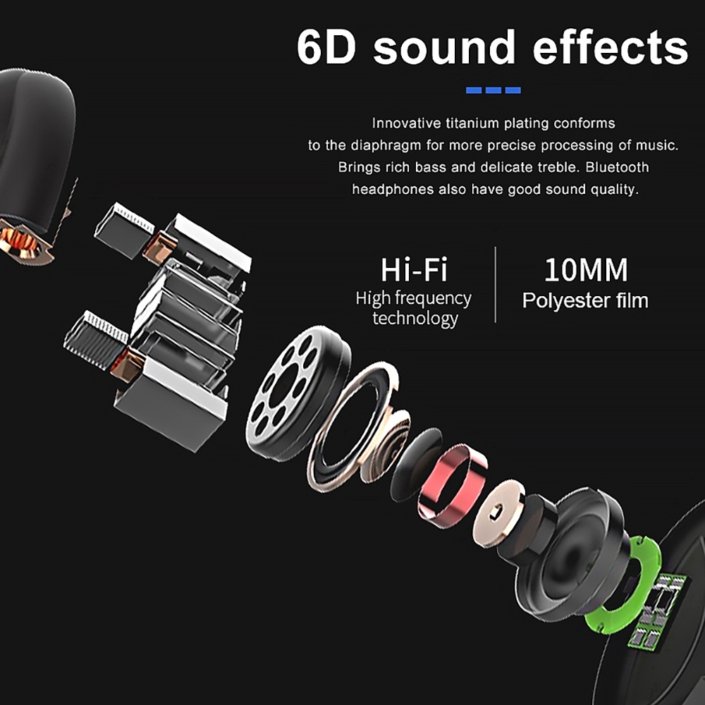 L15 Mini In Ear Sports Earbud Single Wireless Bluetooth Earphone Stereo Headset for IOS Android