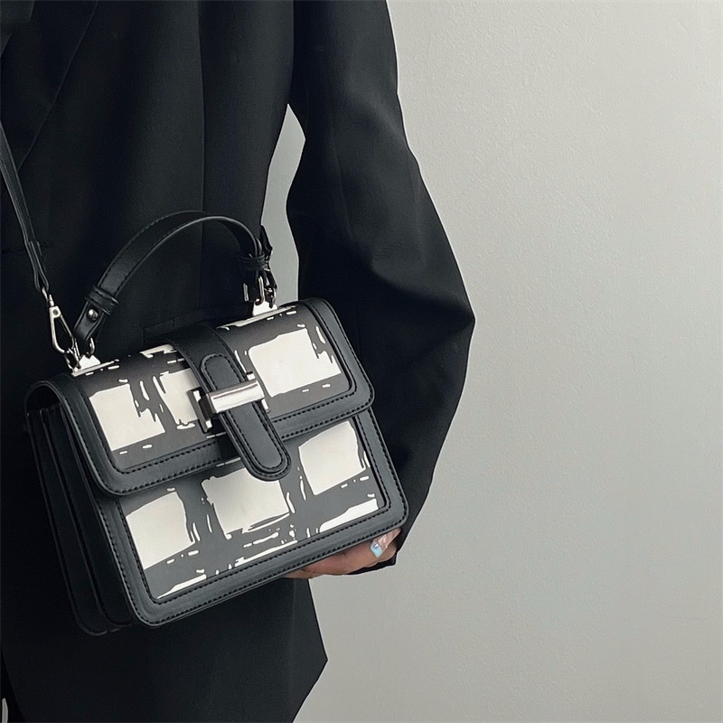 Túi Xách JASMIN NOIR Da PU Có Khóa Dành Cho Nữ