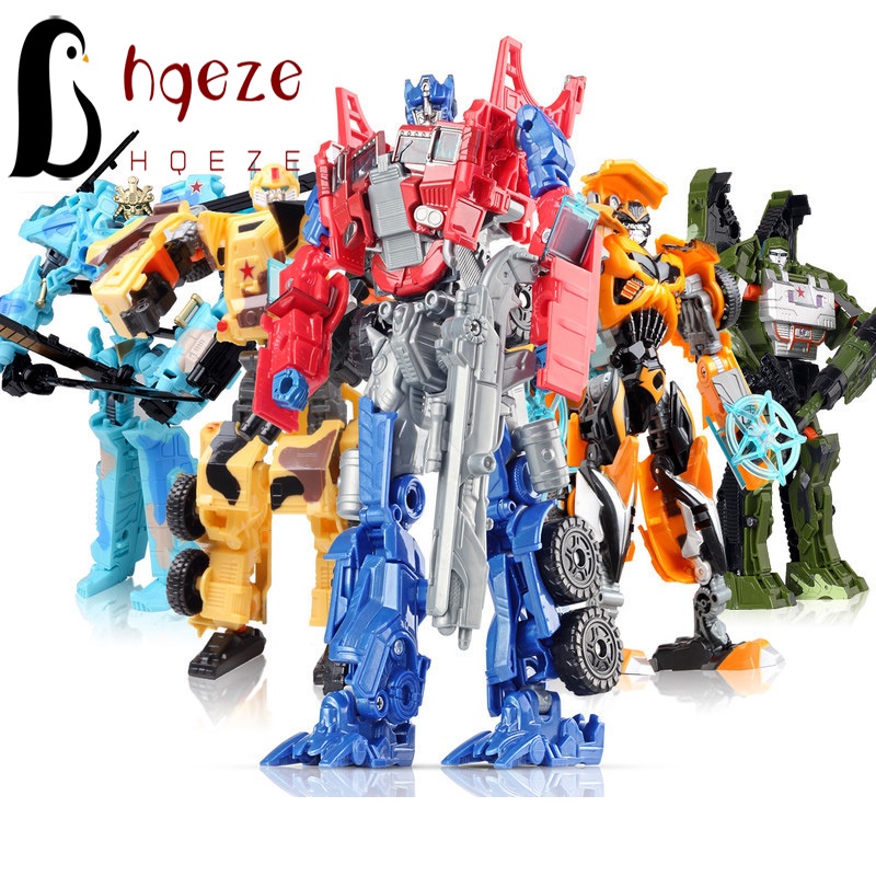 Đồ Chơi Robot Biến Hình Bumblebee Optimus Prime Megatron Decepticons Jazz Dành Cho Bé Trai