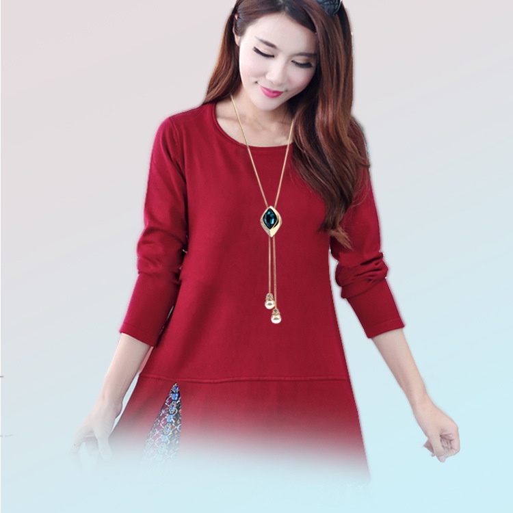 Vòng cổ ETRENDY bằng hợp kim dáng dài tua rua xinh xắn