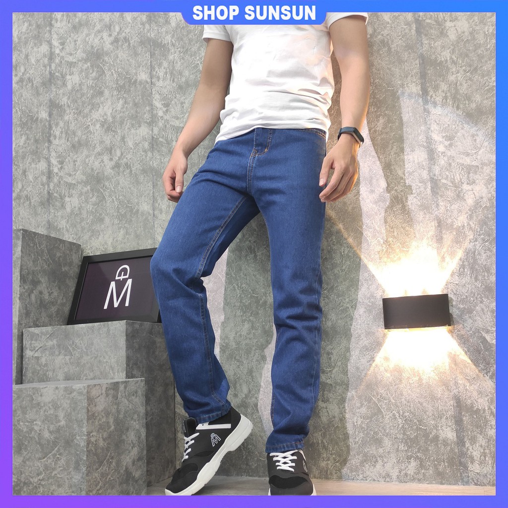 Quần jean nam basic ☀️ FREESHIP ☀️ SS63 shop Sunsun chuyên quần rin nam đẹp