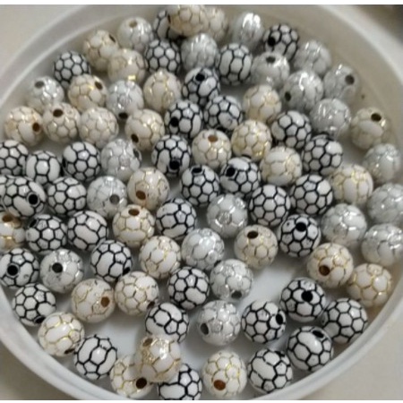 10-25gam Hạt nhựa quả bóng nhiều màu 10mm