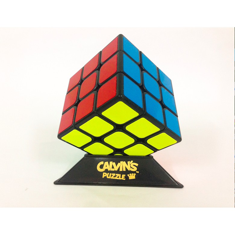 Đế Kê Rubik in logo Calvin's puzzle Rubik Cube Stand