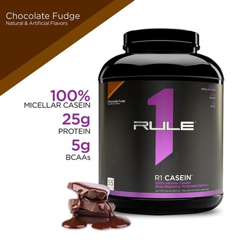 Whey tăng cơ hấp thu chậm Rule 1 Casein 4lb - 55 servings