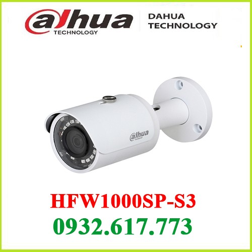 Camera 4 IN 1 hồng ngoại 1.0 Megapixel DAHUA HAC-HFW1000SP-S3