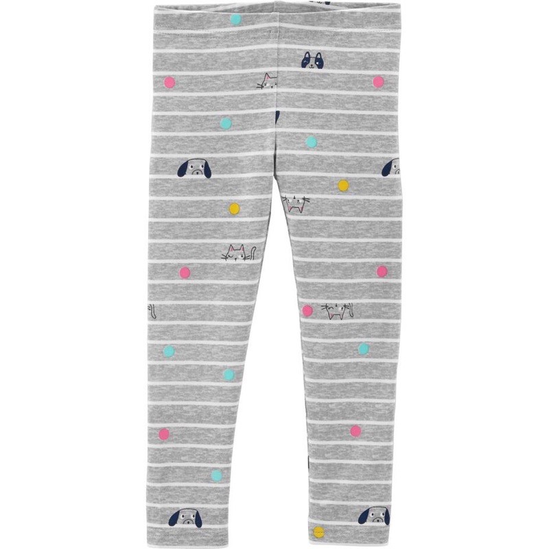 Set 2 quần hoặc 4 quần legging Carters cho bé gái 3 tháng đến 5 tuổi dư xịn