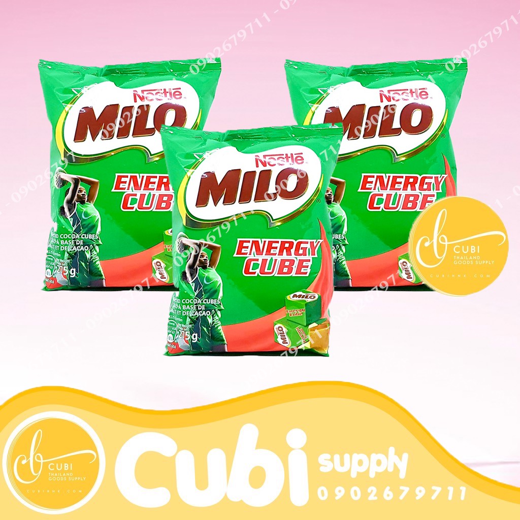 Kẹo Milo Cube Thái Lan - 100 viên