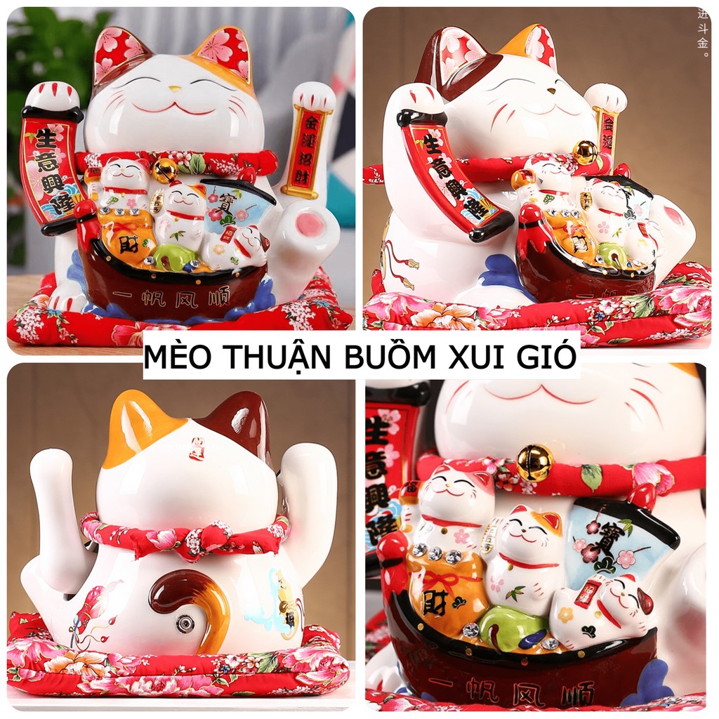 Mèo Thần Tài Vẫy Tay Nhật Bản Cao Cấp, Độc Lạ | BigBuy360 - bigbuy360.vn