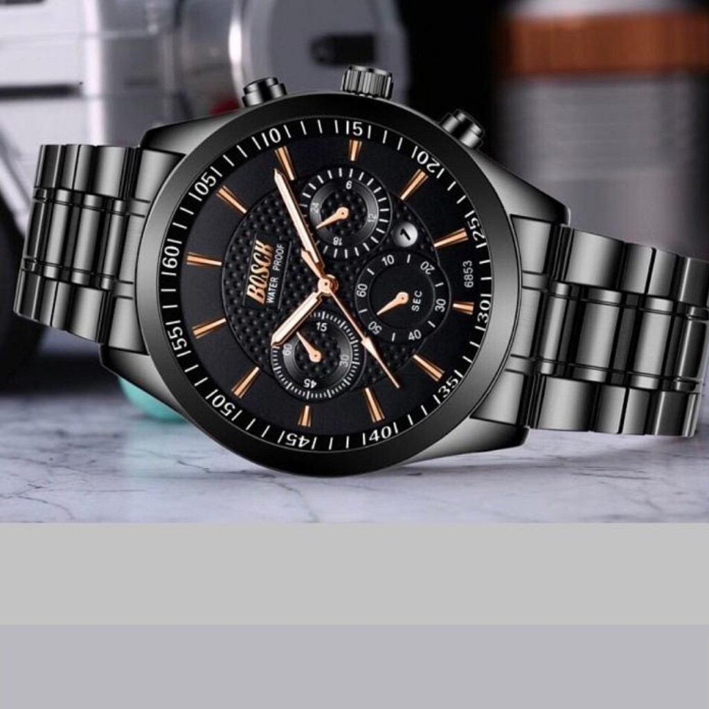 Đồng Hồ Thời Trang Nam Bocsk 2510 Cao Cấp Dây Thép Siêu Bền | BigBuy360 - bigbuy360.vn