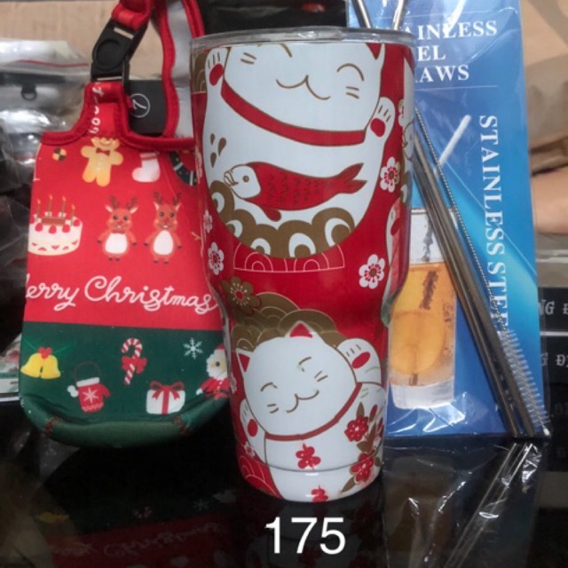 [175-179] COMBO LY YETI THÁI LAN 900ml <Hình thật>