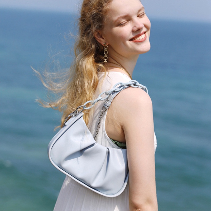 Túi đeo dưới cánh tay IELGY hình đám mây thời trang cho nữ