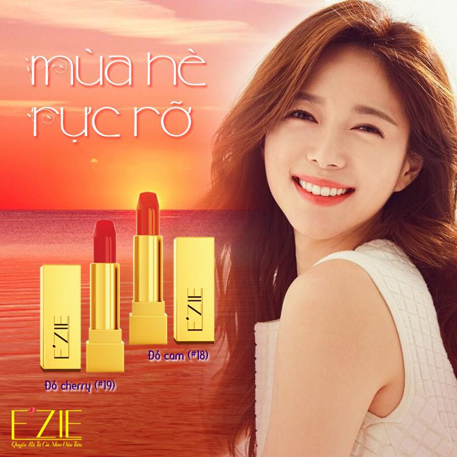 [EZIE Chính Hãng] E’ZIE Luxury Lipstick (Son Siêu Lì Mềm Mướt Môi Cao Cấp)