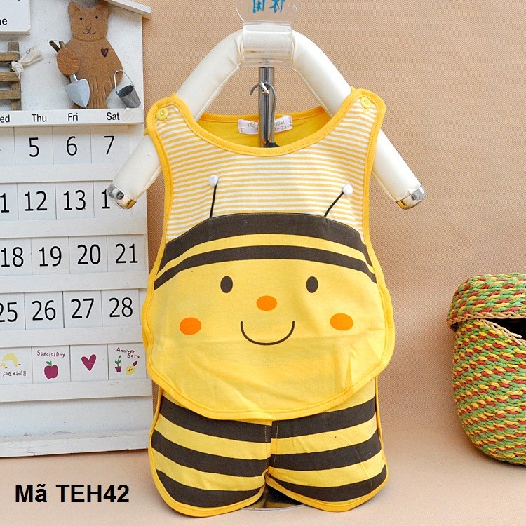 Bộ đồ Con ếch, con ong, quả dưa hấu TEH44,TEH43,TEH42