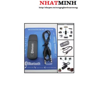 Thiết bị thu phát âm thanh bluetooth tặng kèm 1 cáp 3.5mm hai đầu đực 1000000894