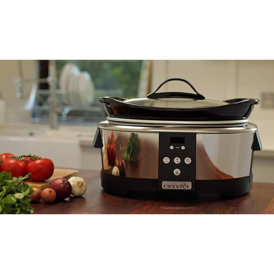 (Hàng Đức) NỒI NẤU CHẬM, hầm chậm, slow cooker  CROCKPOT SCCPBPP605-050 (5,7 L)