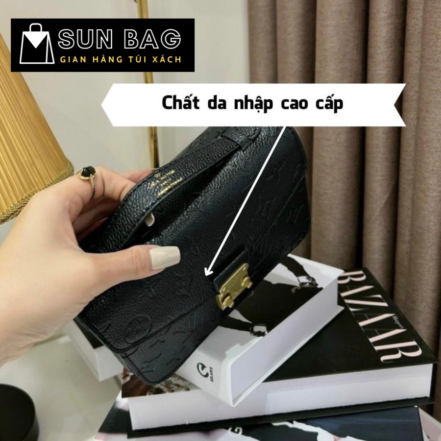 Túi xách nữ đeo chéo, đeo vai, túi đi chơi, đi học, da đẹp, thời trang cao cấp size 22cm SB177