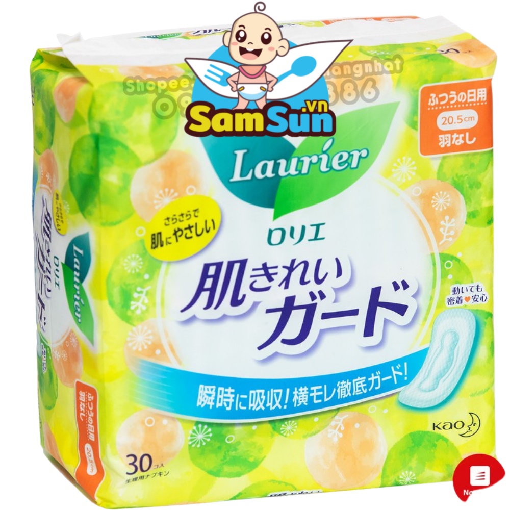 Băng vệ sinh Laurier, băng vệ sinh ban đêm ban ngày và hàng ngày Nhật Bản