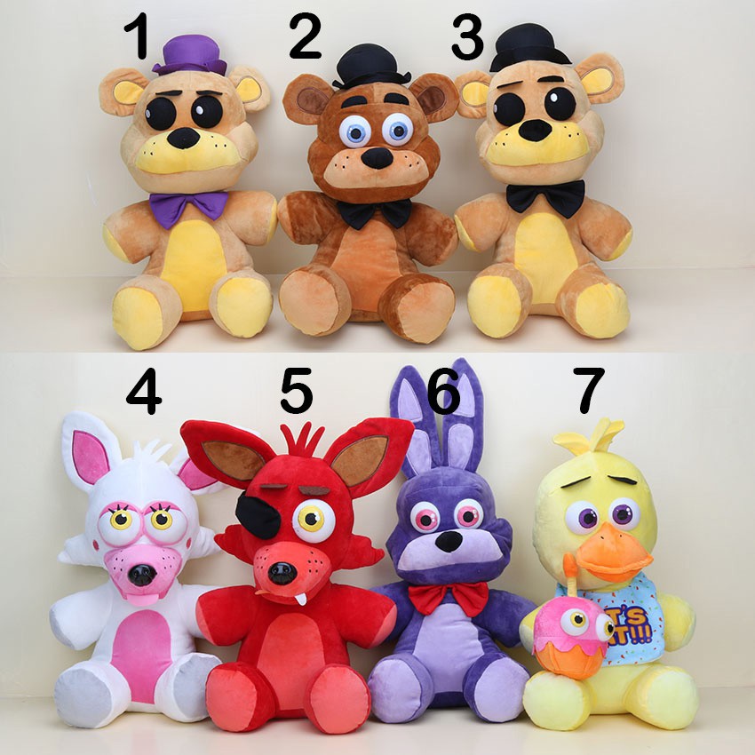 Thú Nhồi Bông Hình Nhân Vật Trong Five Nights At Freddy 'S 45cm