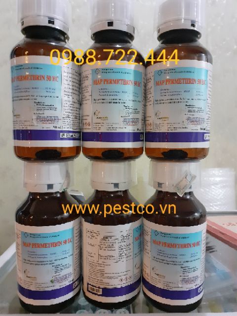 Thuốc trừ muỗi Permethrin 50EC 0,5lít