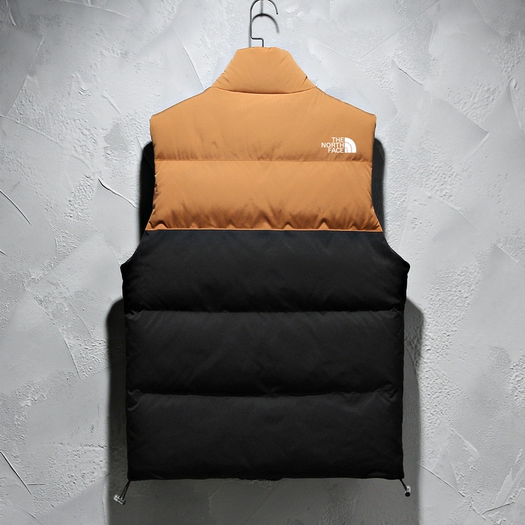 Áo khoác phao không tay The North Face 100% cotton giữ ấm mùa đông chính hãng cho nam