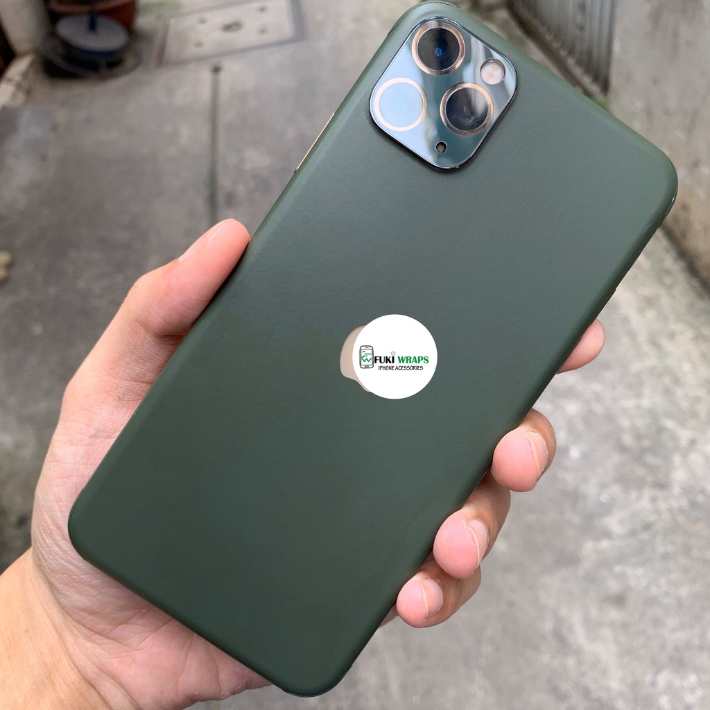 Tấm Dán Skin mặt sau Midnight Green Full Viền Note8 Note9 Note10 Note10+ Note10Lite ZFlip S20 S20Ultra S20+ S10