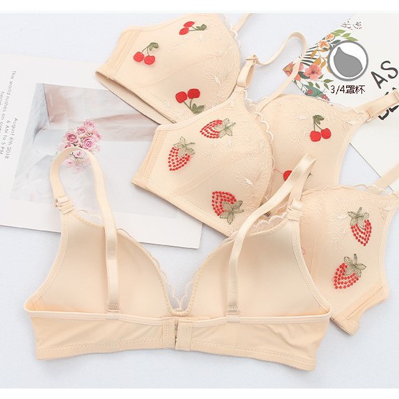 ÁO LÓT KHÔNG GỌNG THÊU HỌA TIẾT TRÁI CÂY CỰC HOT ĐỆM MÕNG KHÔNG GỌNG | BigBuy360 - bigbuy360.vn