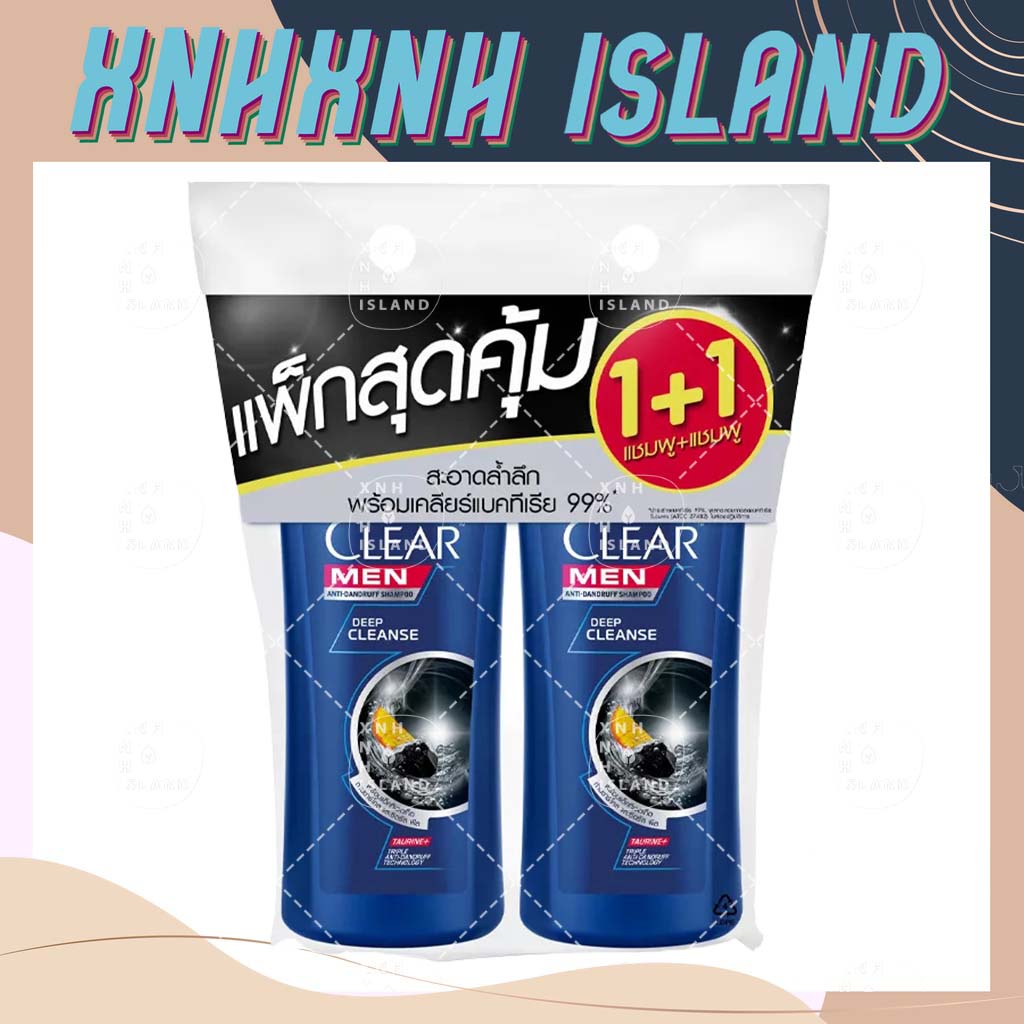 COMBO 2 Chai Dầu Gội Clear Thái Lan 400 - 480ml