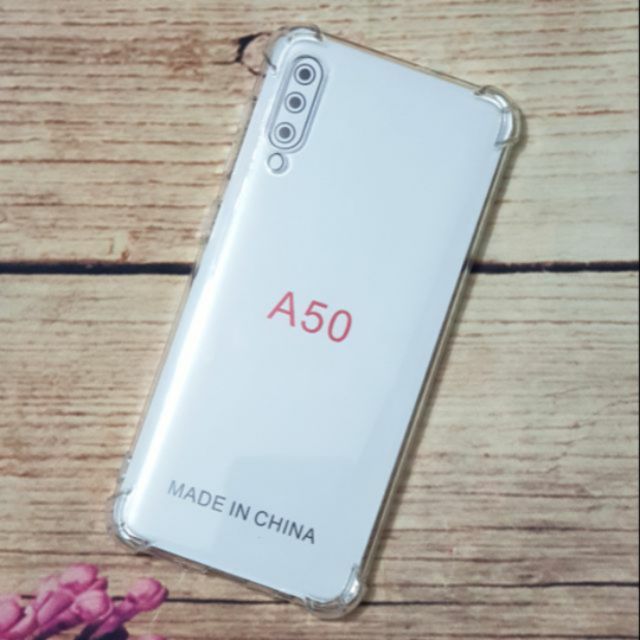 Ốp chống sốc sam sung galaxy A50/A50s chống sốc 4 góc