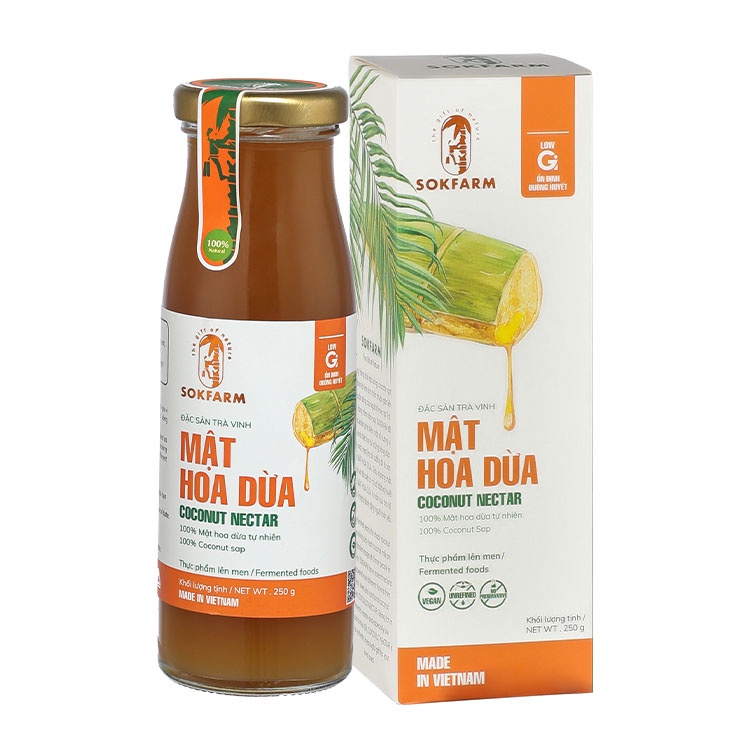 Mật hoa dừa cô đặc 250g