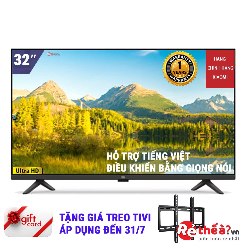 [Mã 1511ELSALE giảm 7% đơn 300K] Tivi Xiaomi Màn Hình Tràn Viền PRO E32S - Hàng Chính Hãng