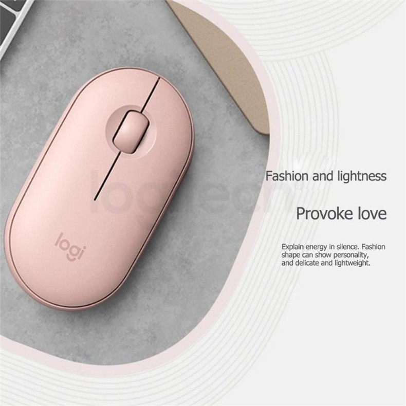 Chuột Bluetooth không dây Logitech Pebble M350 nhỏ và yên tĩnh | BigBuy360 - bigbuy360.vn
