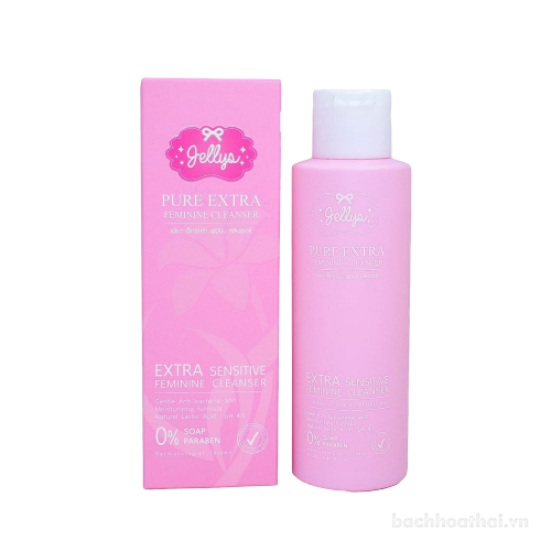 Dung dịch vệ sinh Jellys Pure Extra Feminine Cleanser (Thái Lan)